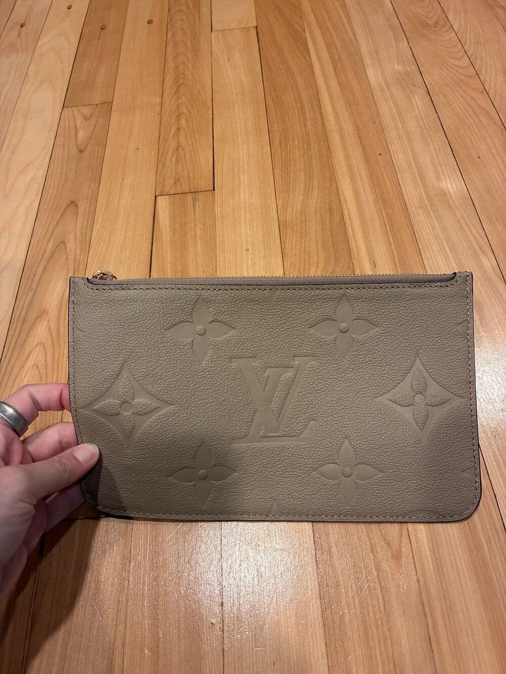 Louis Vuitton Empreinte Pochette | Taupe/Khaki Monogram